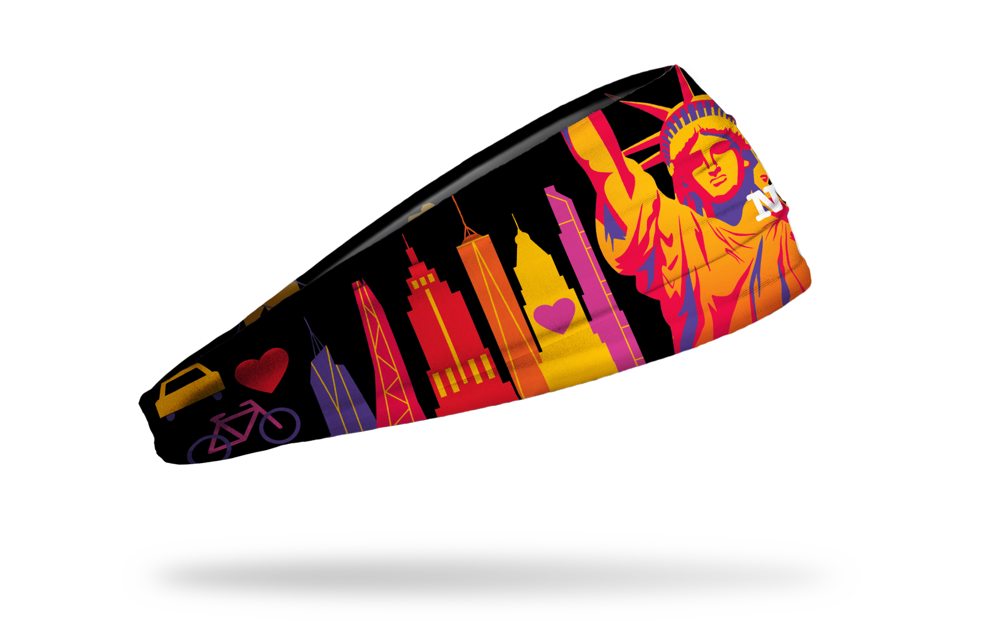 New York Big Bang Lite Headband - Fashionable & Comfortable Headwear for Women & Men - Perfect for Workouts, Yoga, Running, and Everyday Style