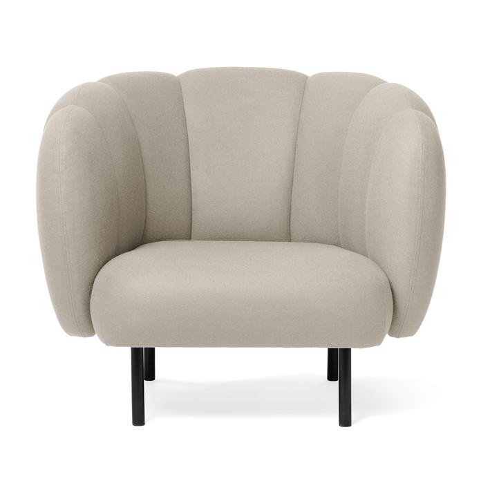 Modern Cape Lounge Chair - Comfortable Accent Chair for Living Room, Bedroom & Office - Perfect for Relaxing, Reading & Lounging