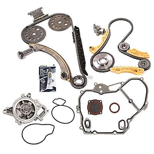 Mizumo Auto MA-4216911604 Timing Chain Balance Shaft Kit & Water Pump Compatible with 2000-2008 Chevrolet Saturn Pontiac 2.2L Engine - Perfect for Engine Rebuild & Performance Upgrades
