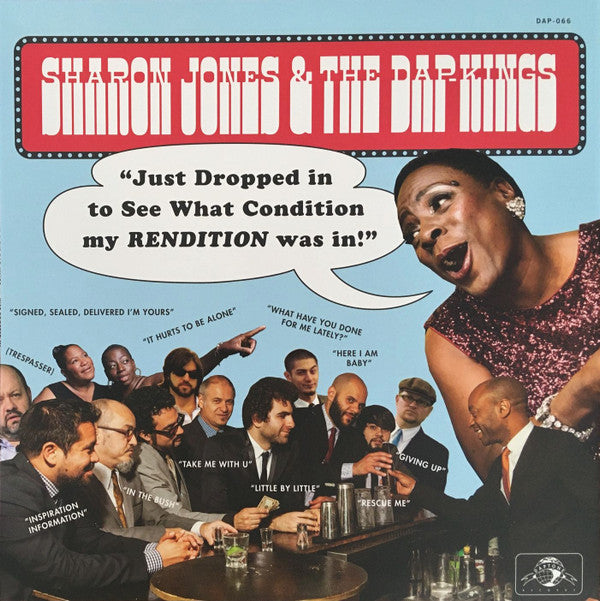 Sharon Jones & The Dap Kings - Just Dropped In (To See What Condition My Rendition Was In) - Limited Edition Blue Vinyl LP (RSD Exclusive, Near Mint Condition) - Perfect for Record Collectors & Soul Music Lovers