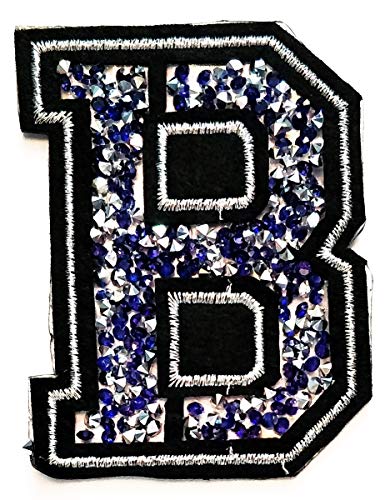 Blue Crystal Letter B