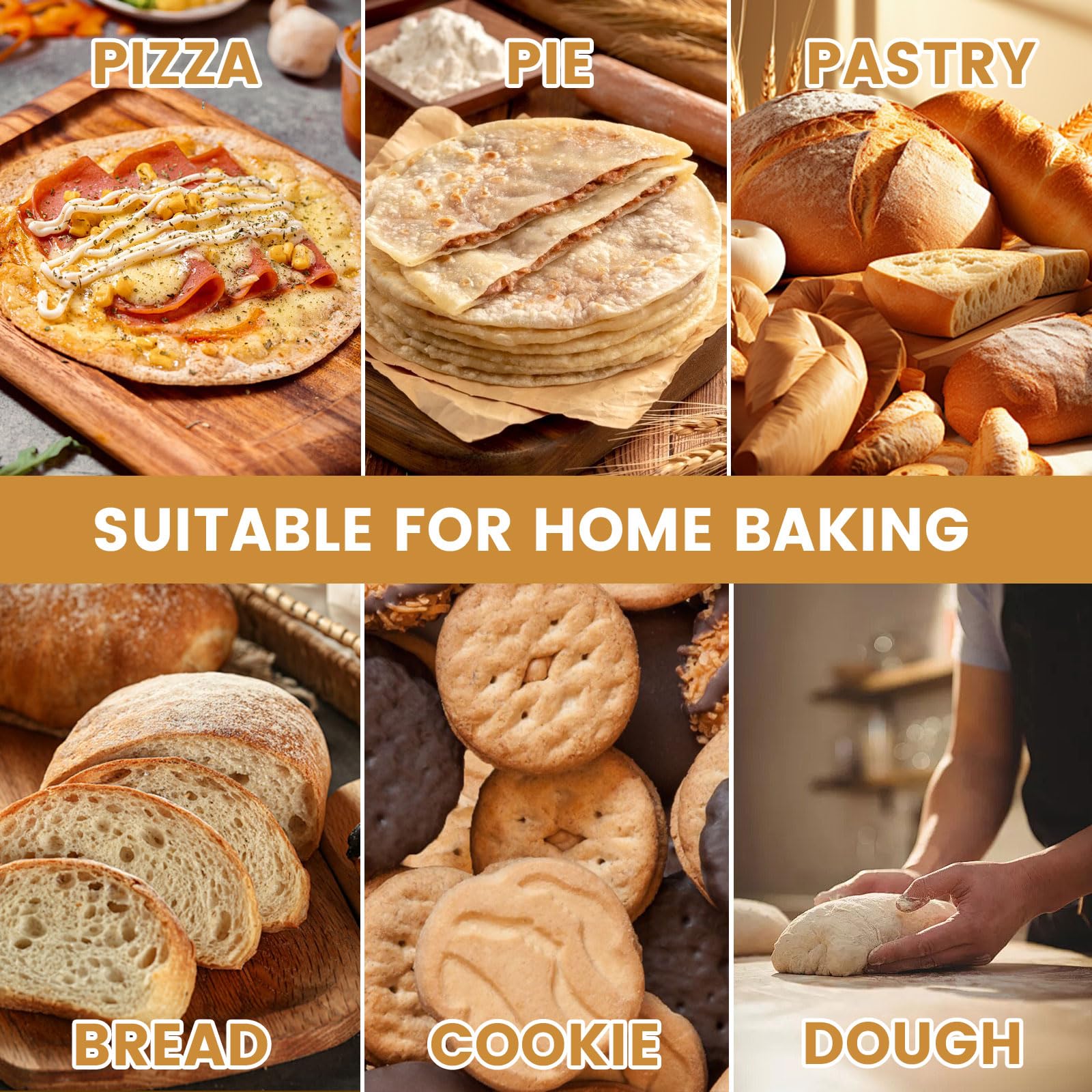 Premium Beech Wood French Bread Transfer Peel - 22.83x3.94x0.2in Rustic Baking Tool for Artisan Bread, Pizza & Pastries - Perfect for Home Bakers & Professional Kitchens