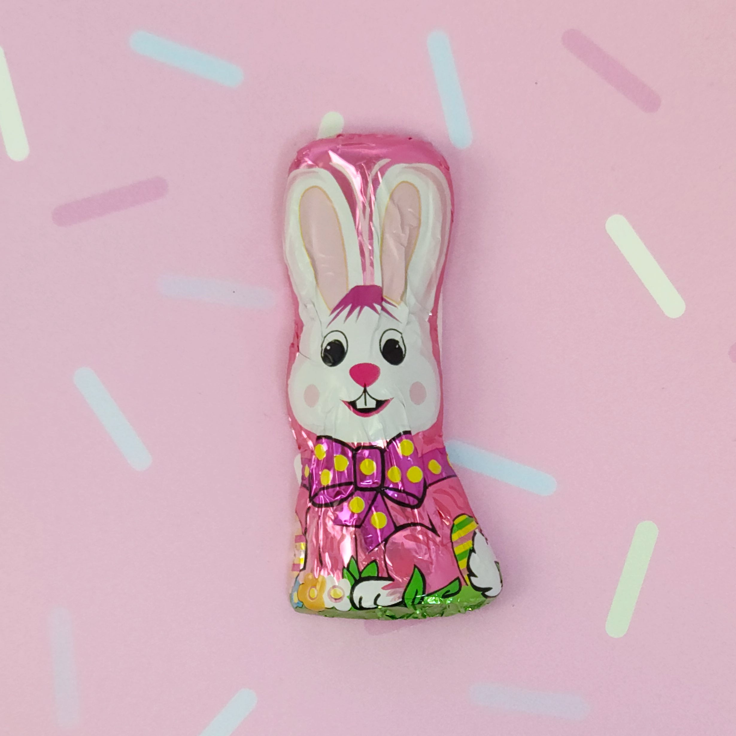 Happy Bunny Foil Balloon - Elegant Party Decorations for Birthdays, Baby Showers & Easter Celebrations