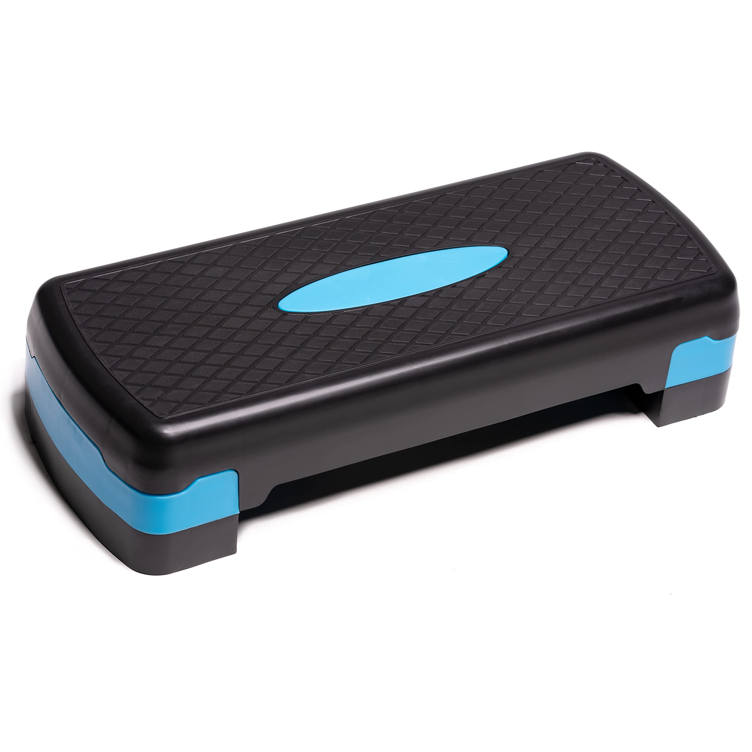 PRISP Adjustable Aerobic Stepper 68cm - 2 Level Height (10cm/15cm, 4