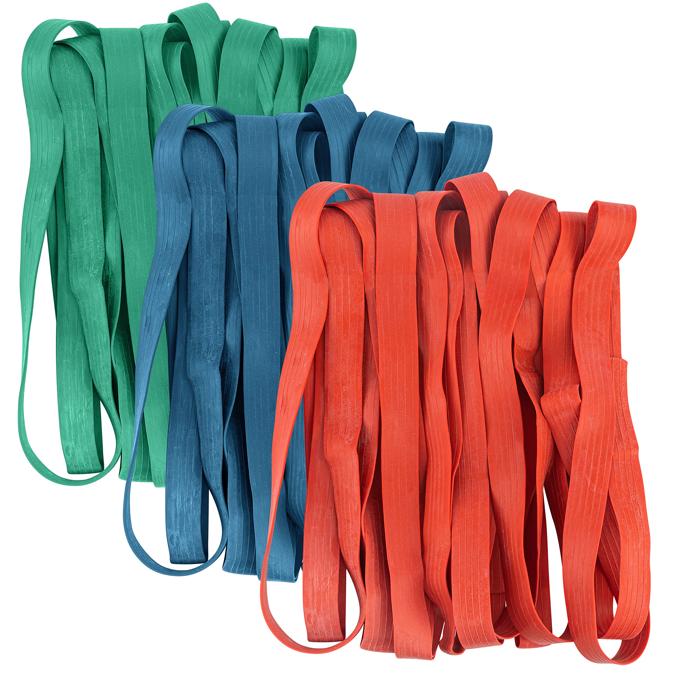 24 Pack Heavy Duty Moving Blanket Bands 26-42in - Secure Furniture & Blankets for Moving