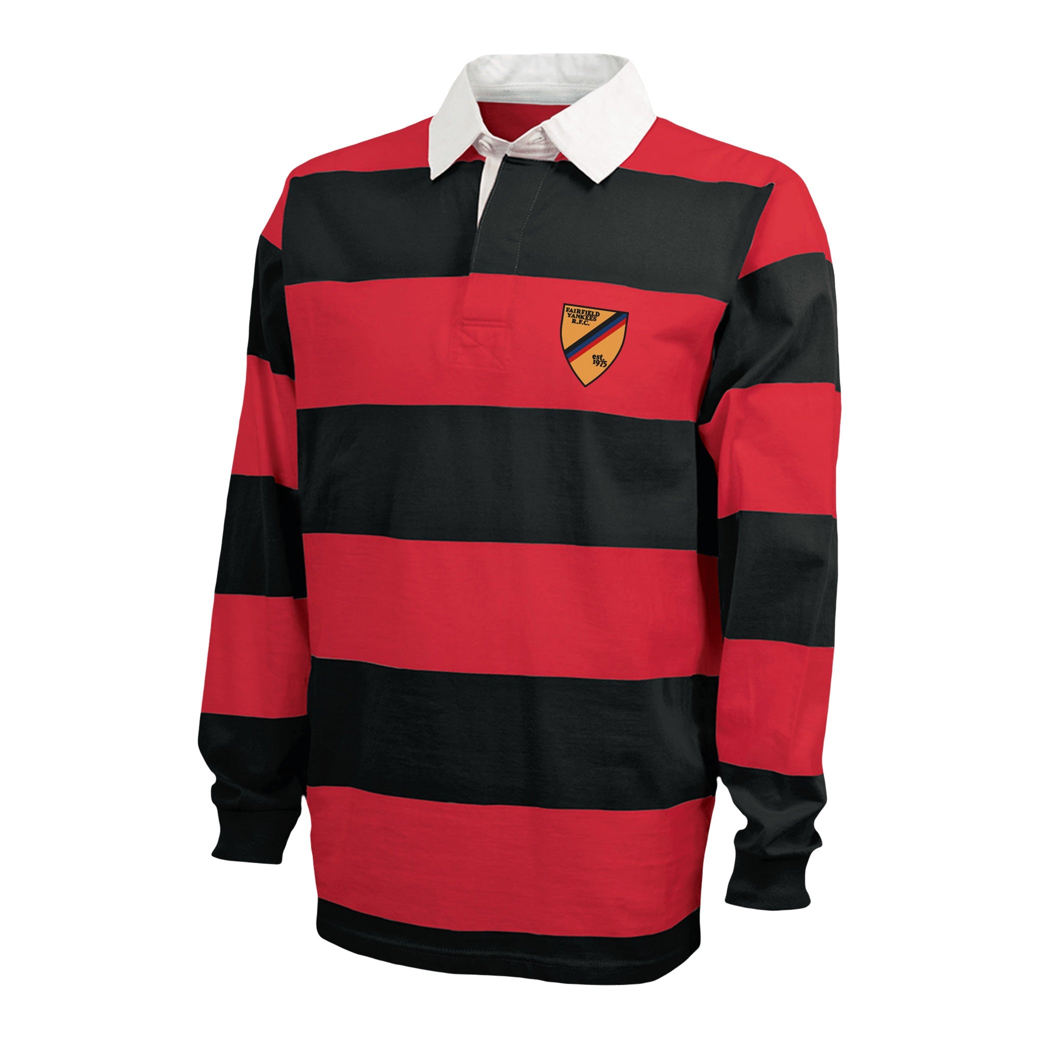 Fairfield Yankees RFC Cotton Social Jersey - Comfortable & Breathable Rugby Shirt for Fans & Players | Perfect for Matches, Training & Casual Wear