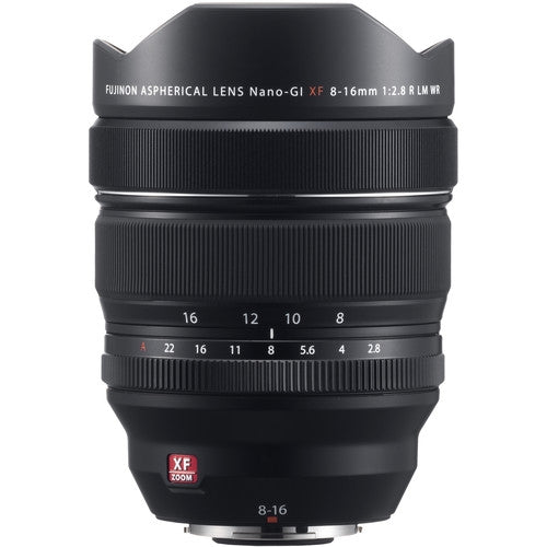 Fujifilm XF 8-16mm f/2.8 R LM WR Ultra Wide Angle Zoom Lens for Fujifilm X-Mount Cameras - Perfect for Landscape, Architecture & Astrophotography