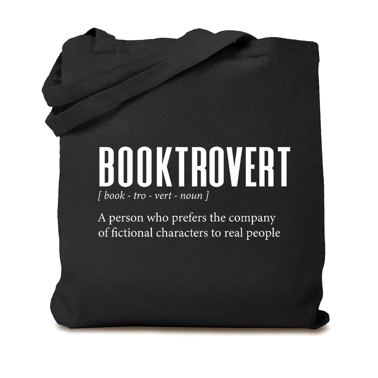 Bookrover Canvas Tote Bag for Women - Reusable Book Lover Shoulder Bag - Washable Grocery Shopping Bag - Perfect for Library, Beach, Work & Daily Use