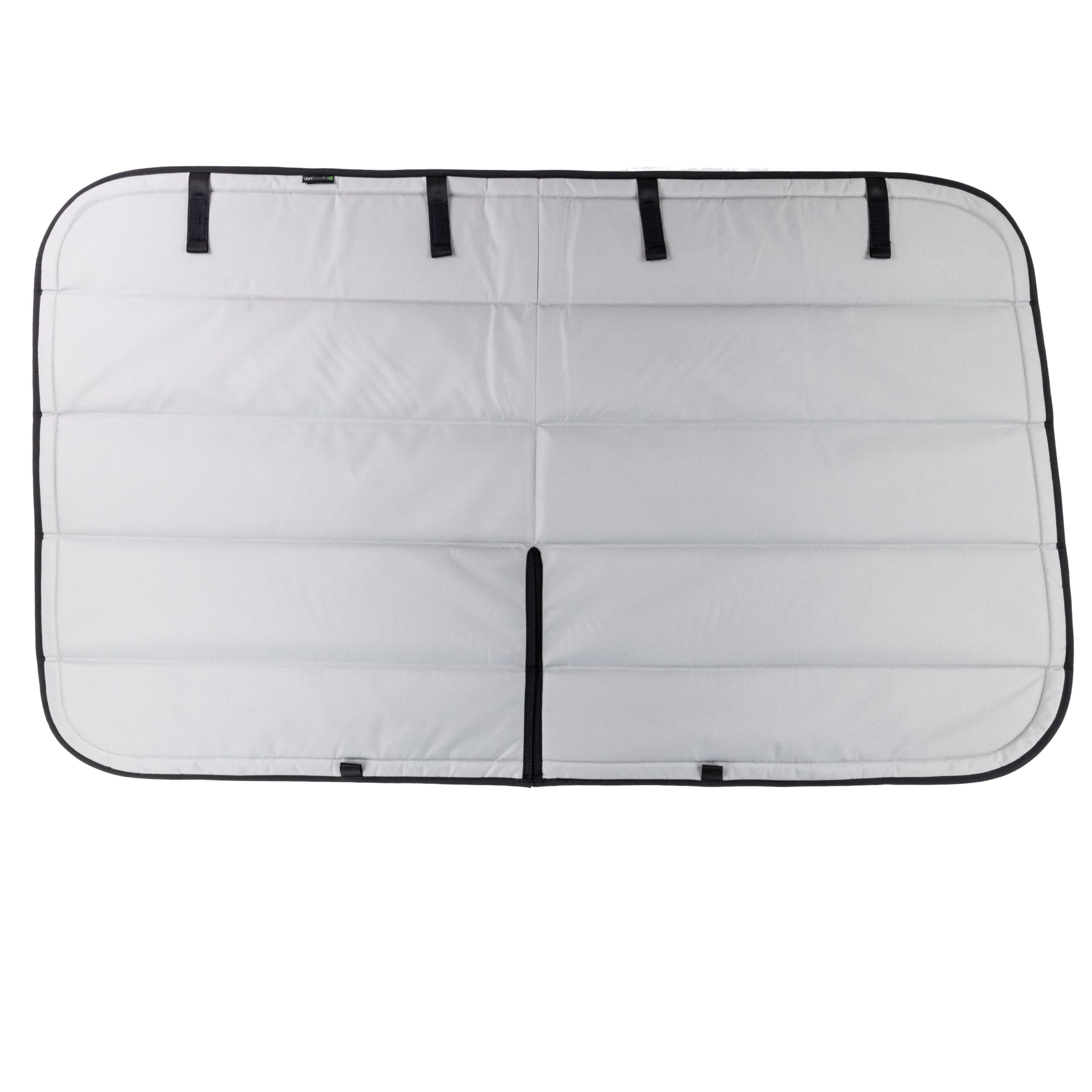 VanEssential Insulated Blackout Crew Window Cover for Ford Transit Van 2015-Present (Cool Gray) - Thermal Insulation, Privacy, Light Blocking - Perfect for Camping, Road Trips & Van Life