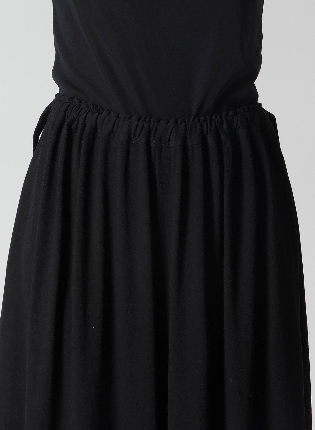 Soft Cotton Single Jersey Skirt with Gathered Waist - Comfortable & Stylish Women's Midi Skirt for Casual Wear, Work, and Summer Outfits