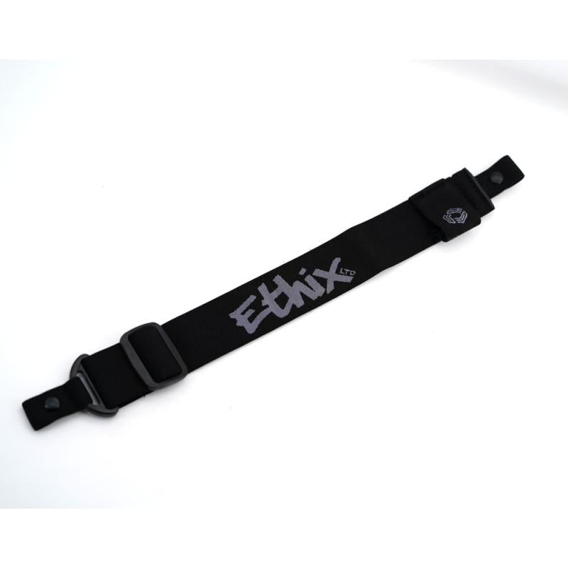 ETHiX HD Goggle Strap v3 - Adjustable Ski Snowboard Goggles Strap Replacement (Grey & Black) - Perfect for Winter Sports, Skiing, Snowboarding & Outdoor Activities