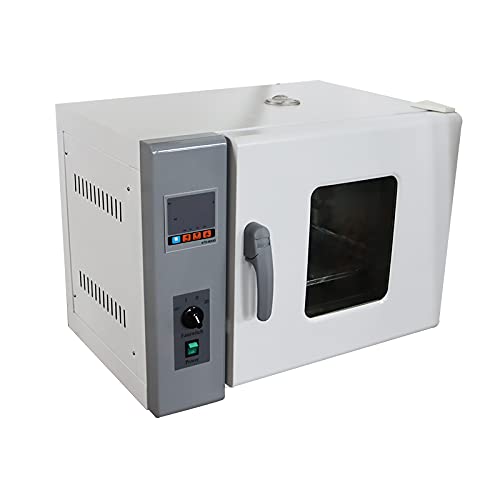 Professional Lab Convection Oven - Digital Forced Air Drying Oven with Adjustable Speed Fan, 1KW Power, 26x18x21 Inch, 220V - Ideal for Laboratory, Industrial Baking, and Material Drying Applications