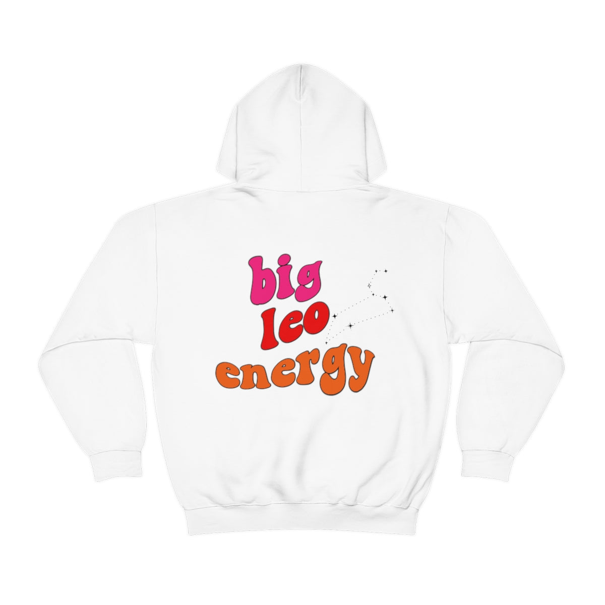 Big Leo Energy Hoodie - Zodiac Sweatshirt for Astrology Lovers | Perfect Christmas Gift for Leo | Cozy & Stylish for Daily Wear & Gifting