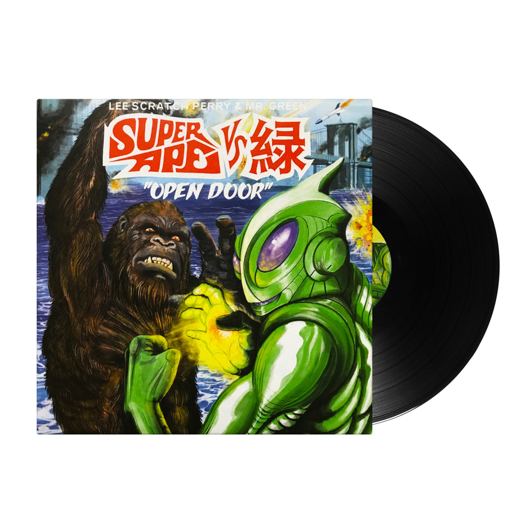 Super Ape vs Open Door (LP) - Action-Packed Vinyl Record for Music Collectors & Gamers - Perfect for Gaming Sessions & Retro Music Nights