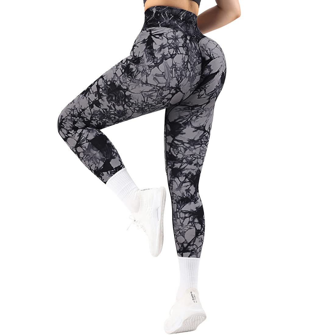 SUUKSESS Women's Seamless Butt Lifting Yoga Pants - High Waisted Tummy Control Workout Leggings for Gym, Running & Everyday Wear