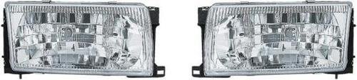 2002-2007 Fleetwood Fiesta RV Motorhome Replacement Headlights Set (Left & Right) with Bulbs - Perfect for RV Restoration & Road Trip Safety Upgrades
