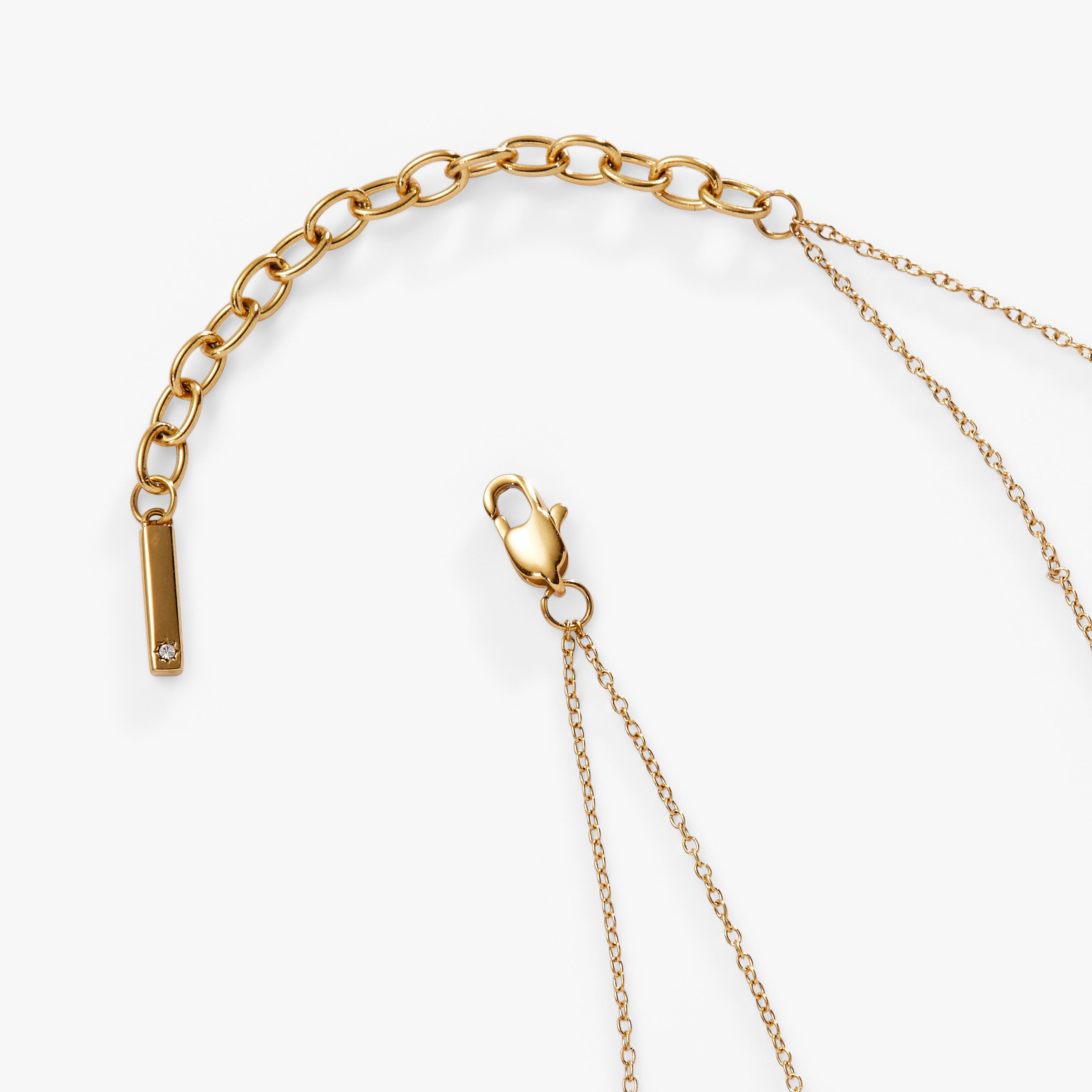 Elegant Double Layer Crystal Necklace for Women - Perfect for Weddings, Parties & Everyday Wear
