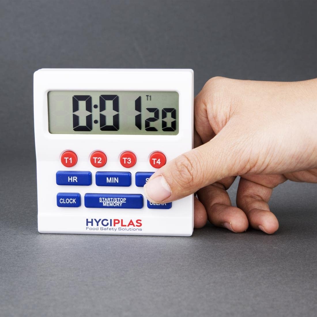 Large Digital Countdown Timer 80x80x25mm - Kitchen Timer for Cooking, Baking & Food Prep | Perfect for Home Chefs & Catering Professionals