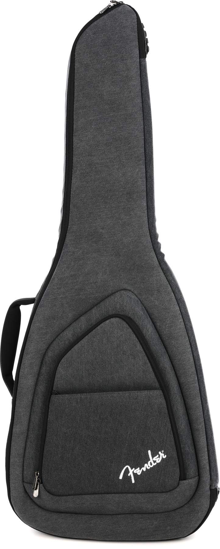 Fender FE920 Electric Guitar Gig Bag - Gray Denim Case for Electric Guitars - Perfect for Travel, Storage & Protection