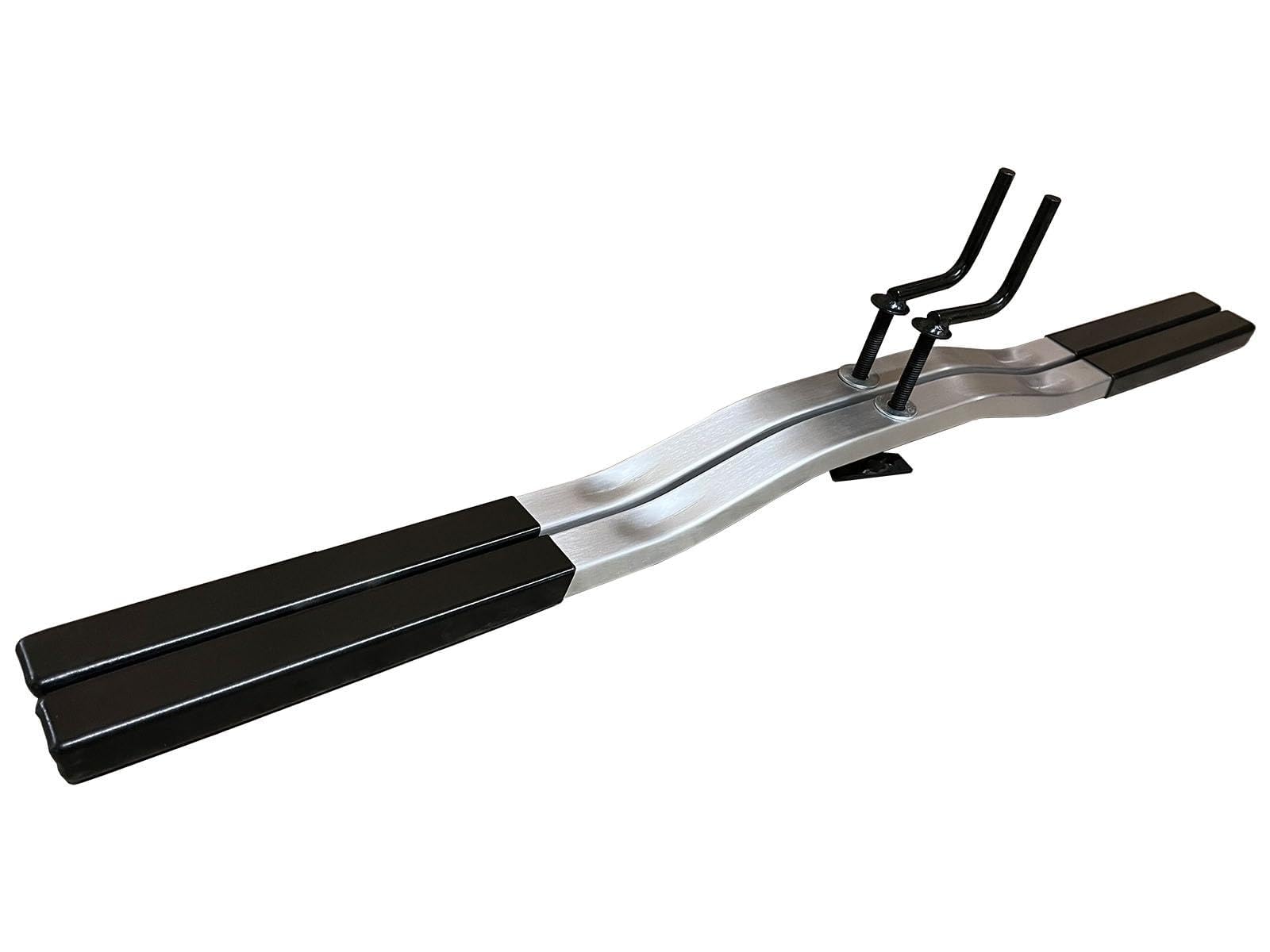 Northbound Aluminum Ski Bar with Screw & Nut - 1 Pair Black for Ski Equipment Maintenance & Repair | Durable Ski Binding Accessories for Downhill & Cross-Country Skiing