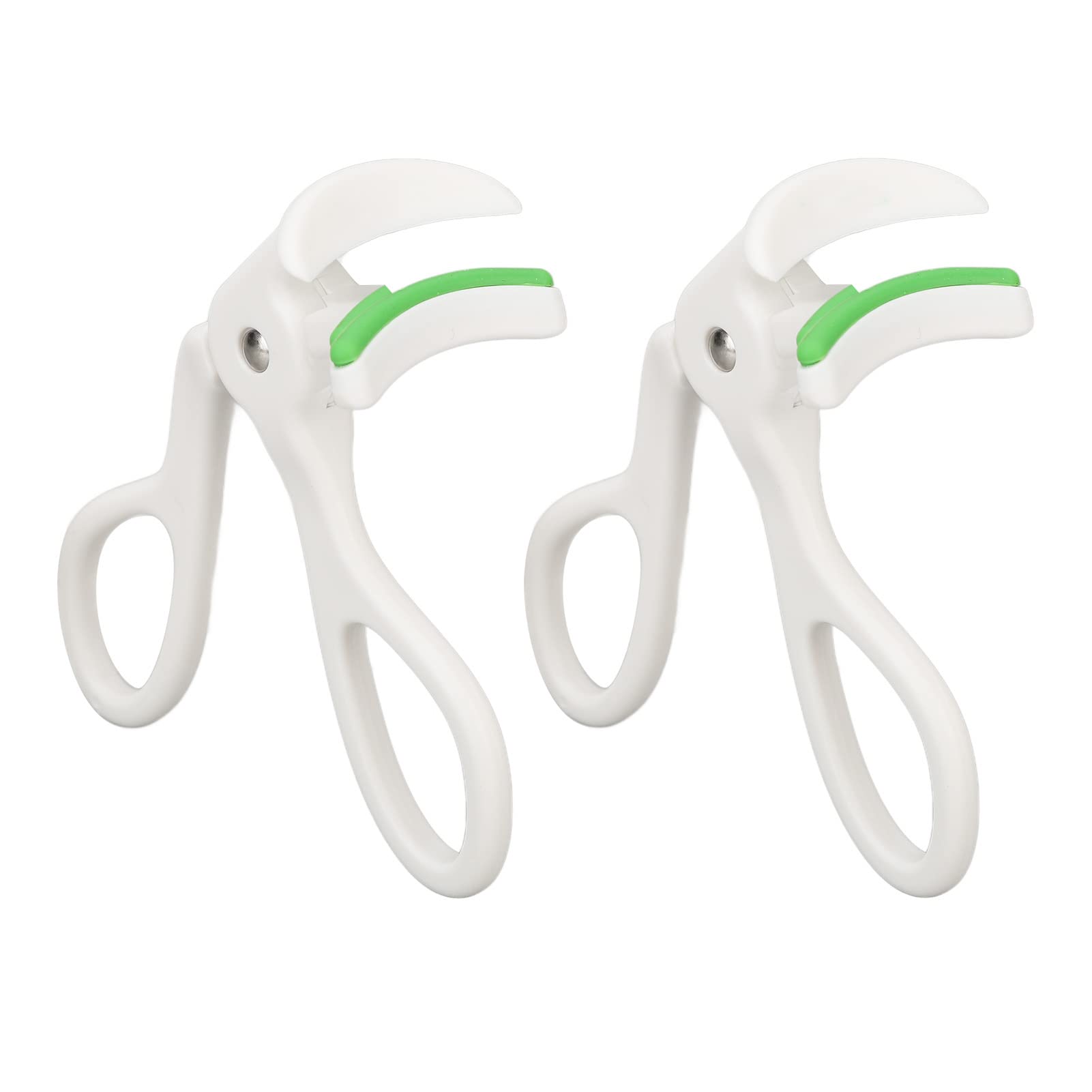 2PCS Professional Eyelash Curler Set with Refill Pads - Wide Angle Lash Lift Curling Tool for Perfect Eyelash Curves | Makeup Essentials for Daily Use, Bridal & Party Looks