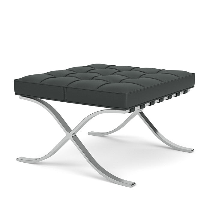 Barcelona Stool with Cushion - Modern Bar Stool with Padded Seat for Kitchen Island, Breakfast Nook & Home Decor | Comfortable Counter Height Stool