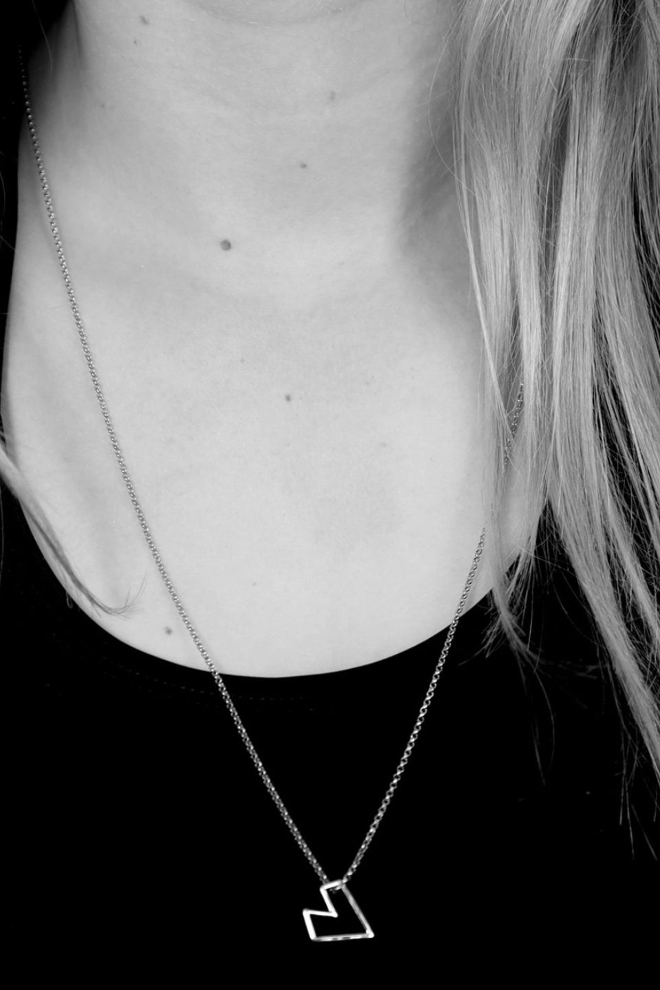 Open Heart Necklace - Sterling Silver 925 Elegant Pendant for Women - Perfect for Valentine's Day, Anniversary & Romantic Gifts