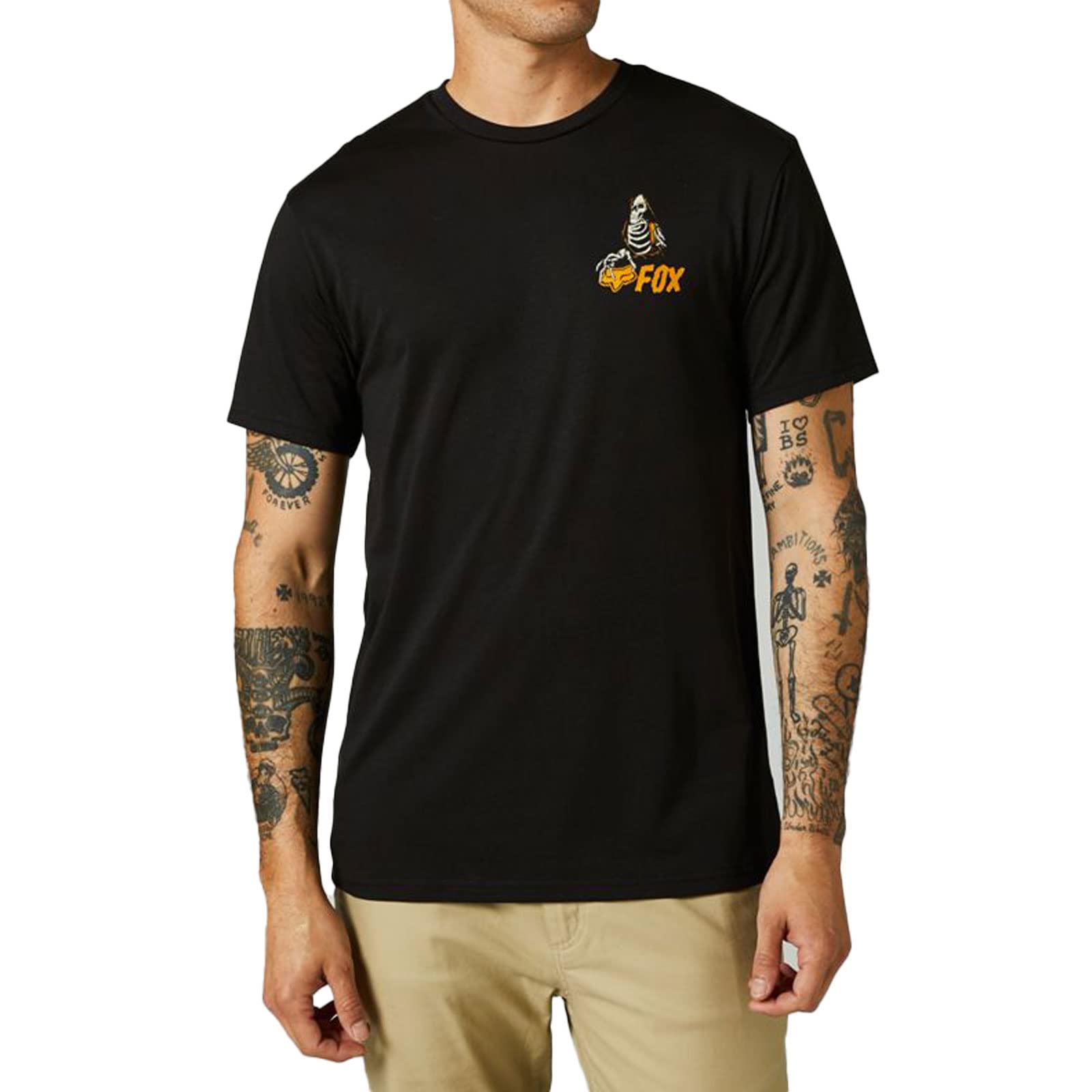 Fox Racing Men's in Sequence Tech Short Sleeve T-Shirt - Moisture Wicking Performance Shirt for Cycling, Motocross & Outdoor Activities
