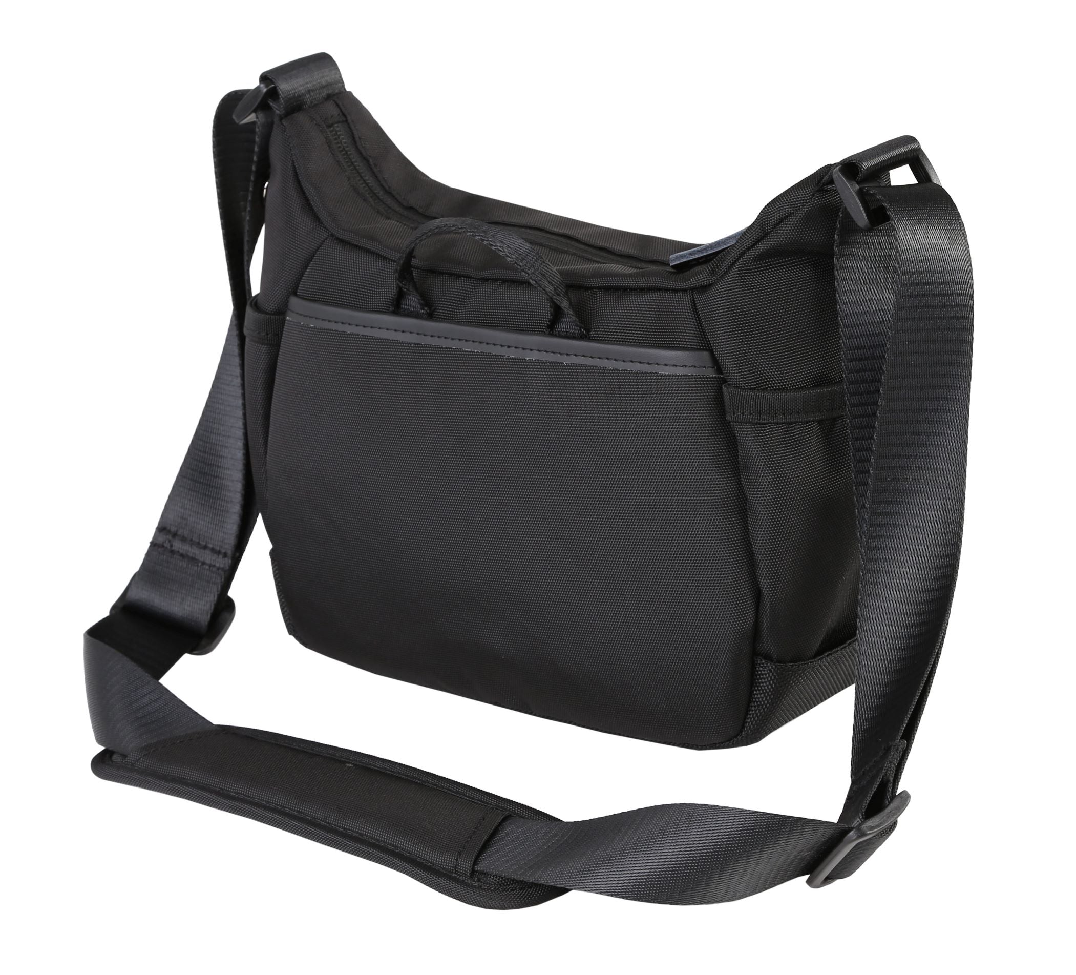 VEO GO 21M BK Shoulder Bag for Women & Men - Lightweight Waterproof Crossbody Bag with Adjustable Strap - Perfect for Travel, Work, and Everyday Use (Black)