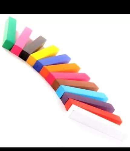 Kreative Kraft Hair Chalk - 12 Vibrant Temporary Hair Colors for Parties, Halloween & Cosplay | Non-Toxic Washable Hair Dye Sticks (12 Pack) - Perfect for Festivals, Costume Events & Creative Self-Expression