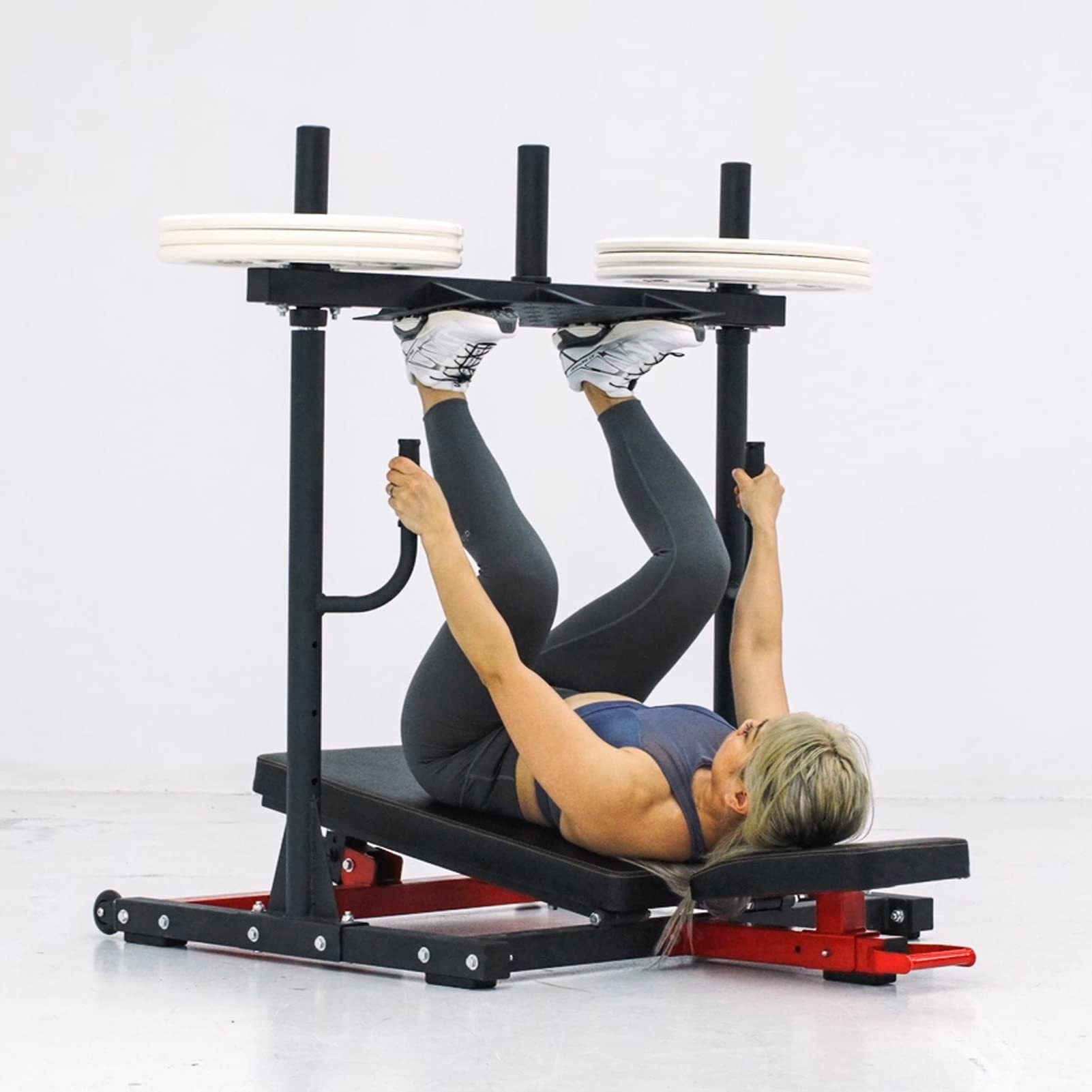 GMWD Vertical Leg Press Machine for Home Gym - Heavy Duty Leg Strength Training Equipment with Linear Bearing | Lower Body Workout Machine for Squats, Leg Press & Strength Building