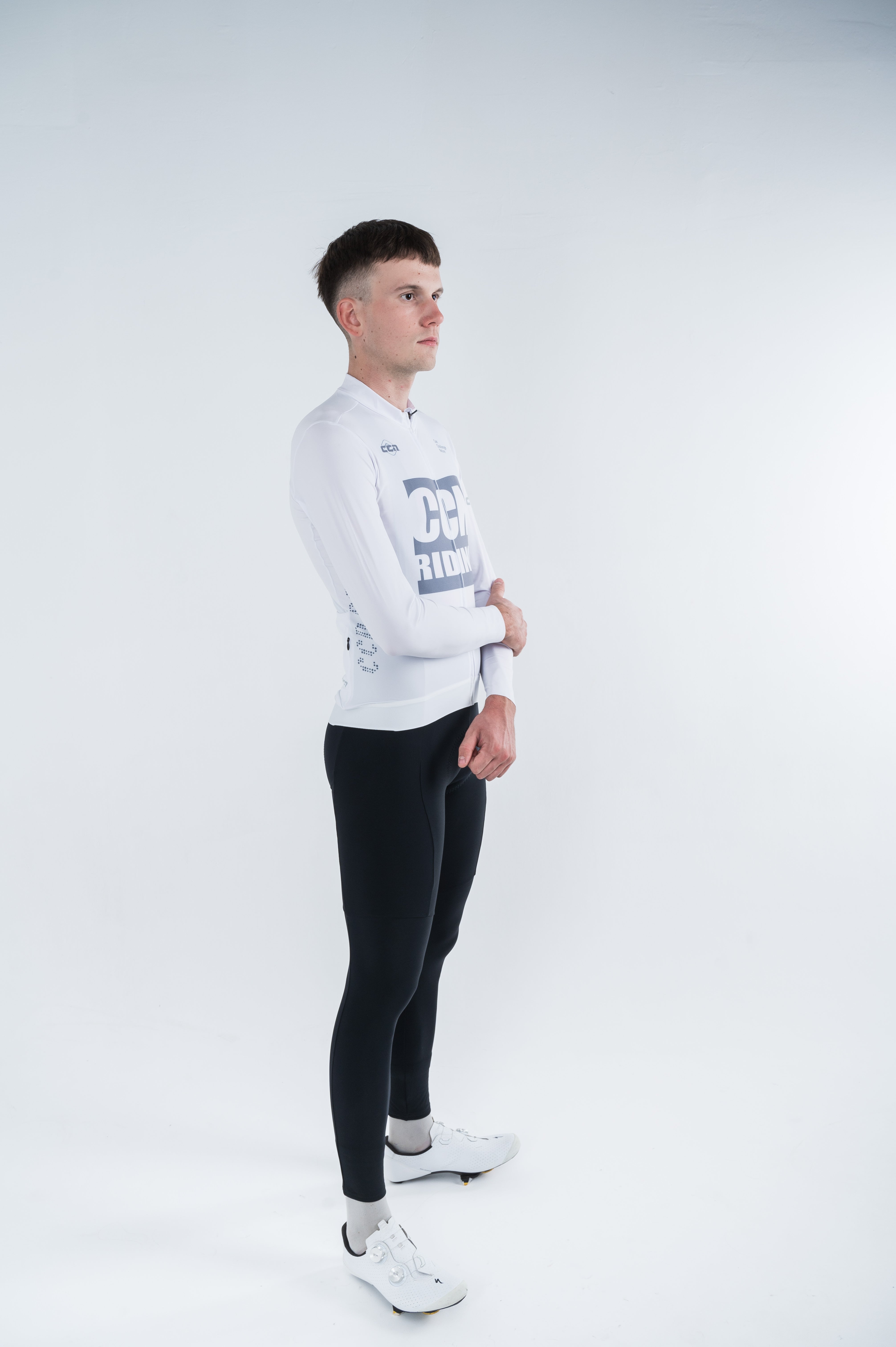 ALL DAY CONTRAST Men's Long Sleeve Jersey Shirt - Breathable Athletic Top for Workout, Running & Casual Wear | Moisture-Wicking Performance Tee