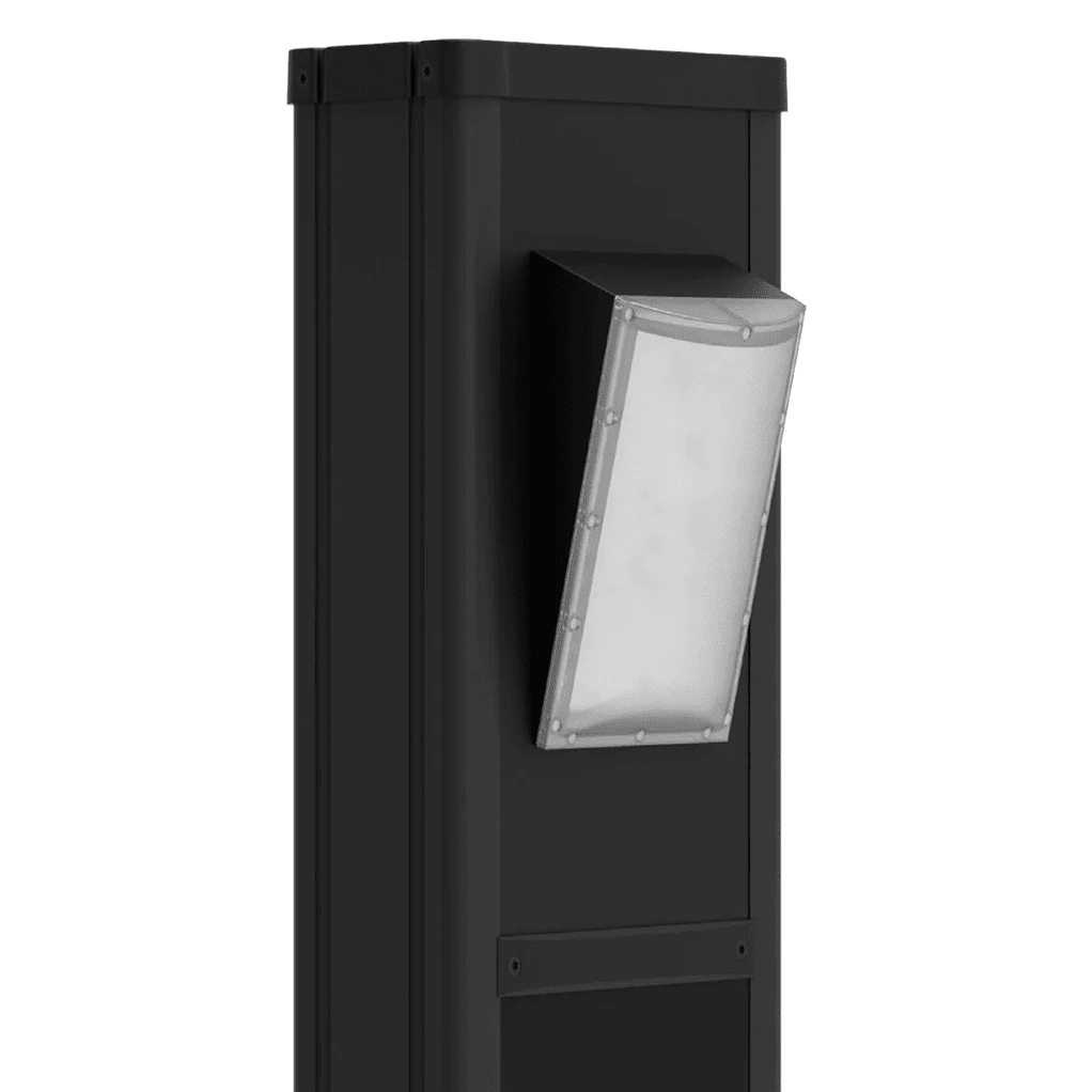 20W Solar Pathway Lights 3000 Lumens 5000K Cool White - IP65 Waterproof Black Outdoor Landscape Lighting for Garden, Driveway, Walkway | 5 Year Warranty | Solar Powered Bollard Light for Eco-Friendly Yard & Patio Illumination