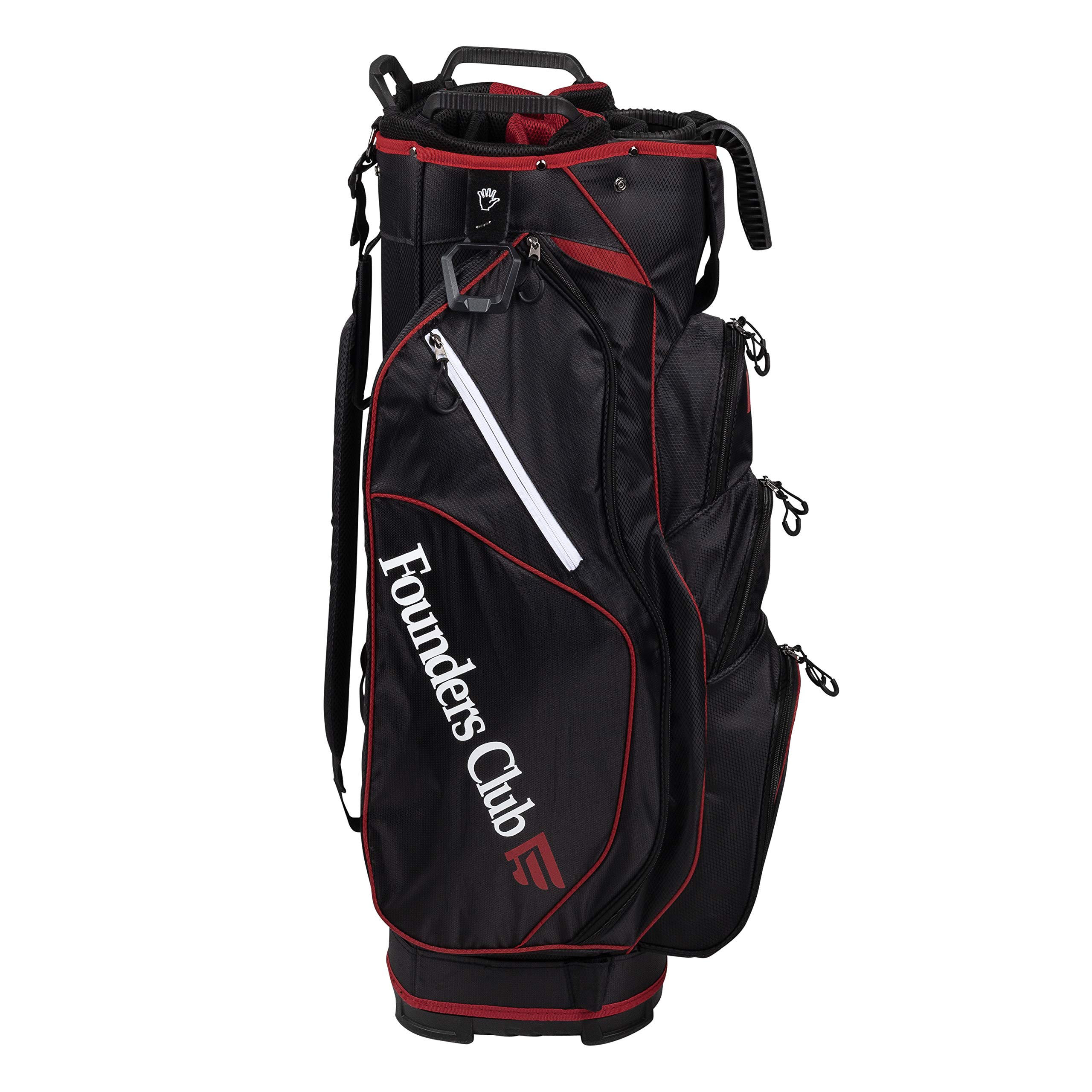 Founders Club 2 in 1 Golf Cart Bag with Removable Short Game Stand Bag - 15 Dividers - Perfect for Golf Tournaments & Practice Sessions
