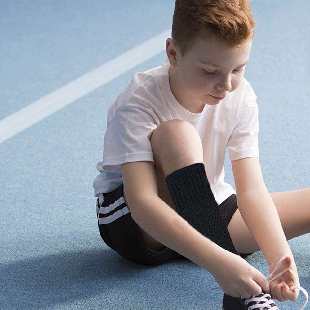 Yacht & Smith 14 Inch Kids Tube Socks - Bulk Cotton Athletic Socks for Boys & Girls (Size 4-6) - Perfect for Sports, School & Everyday Play