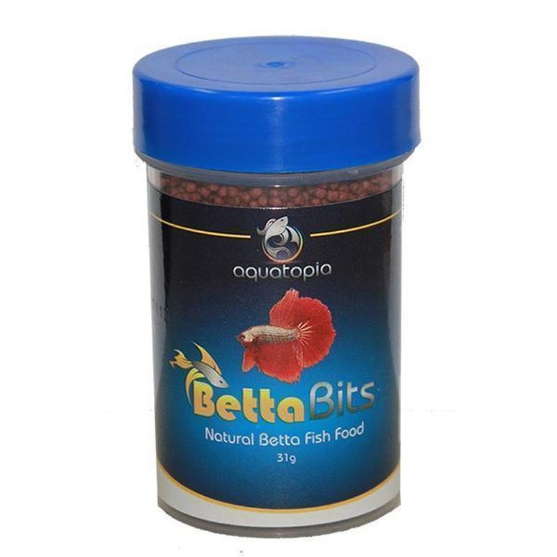 Aquatopia Premium Betta Fish Food Pellets 30g - High Protein Nutrition for Healthy Growth & Vibrant Colors - Ideal for Betta Fish Tanks & Aquariums