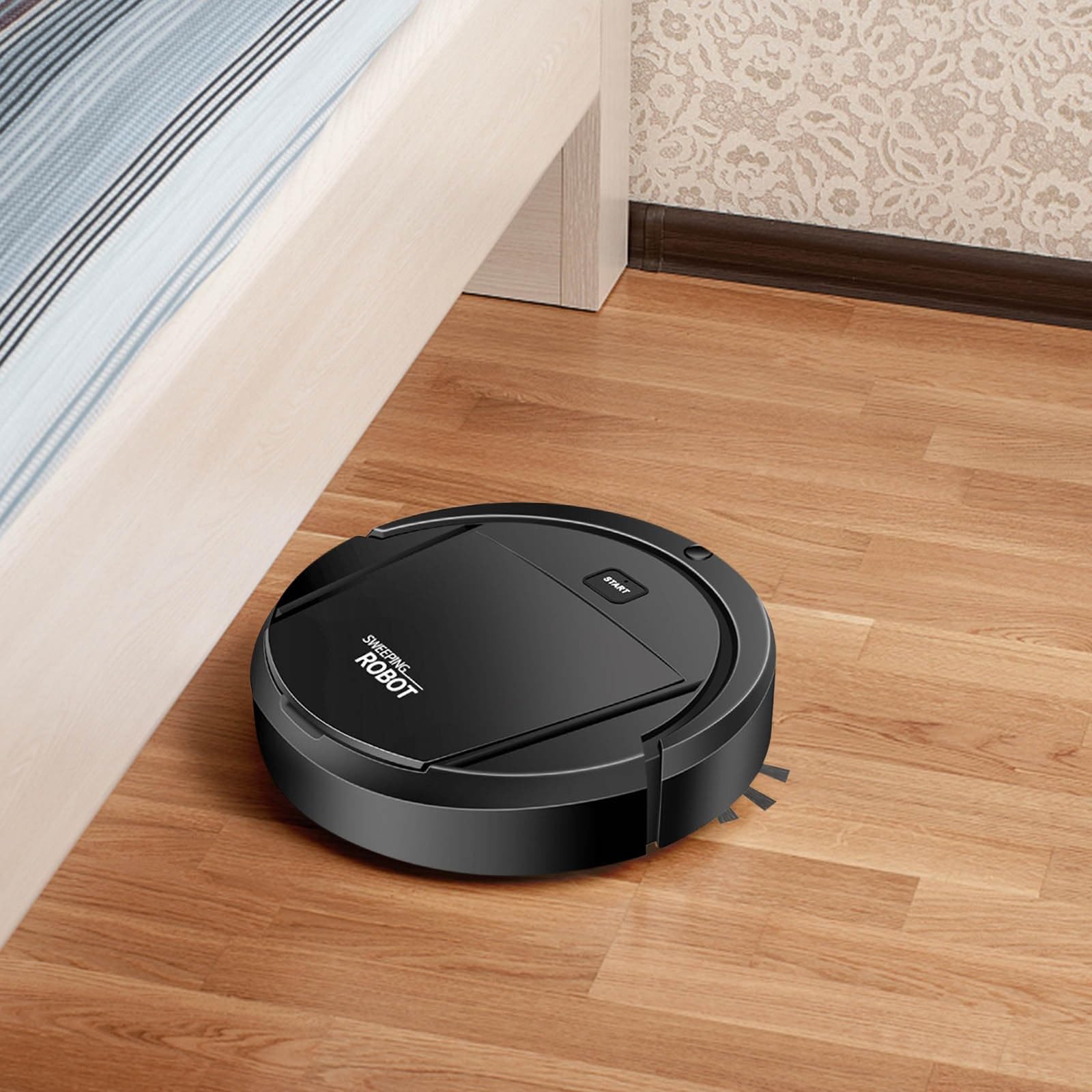 3-in-1 Robot Vacuum and Mop Combo - Smart Cleaning, Sweeping & Mopping for Hard Floors, Pet Hair & Low-Pile Carpets | Ultra-Thin, Low-Noise Design | Perfect for Home, Office & Pet Owners