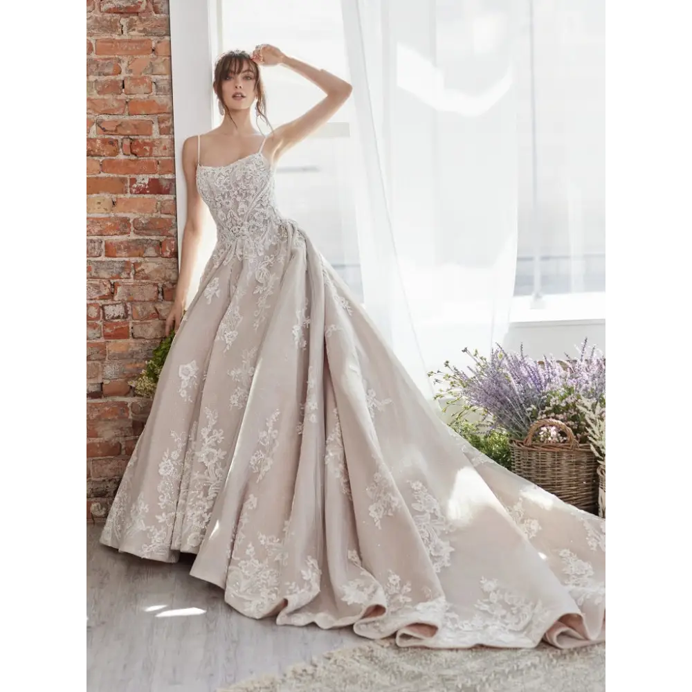 Norvinia by Sottero and Midgley | Elegant Wedding Dress for Brides | Perfect for Church Ceremonies, Beach Weddings & Formal Receptions