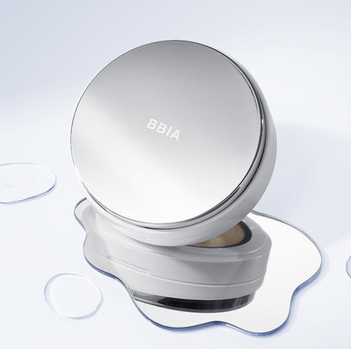 BBIA Eau Glow Cushion Foundation SPF40 PA+++ - 15g Original + 15g Refill - Hydrating & Brightening Cushion Compact for Flawless Makeup | Perfect for Daily Wear & Touch-Ups
