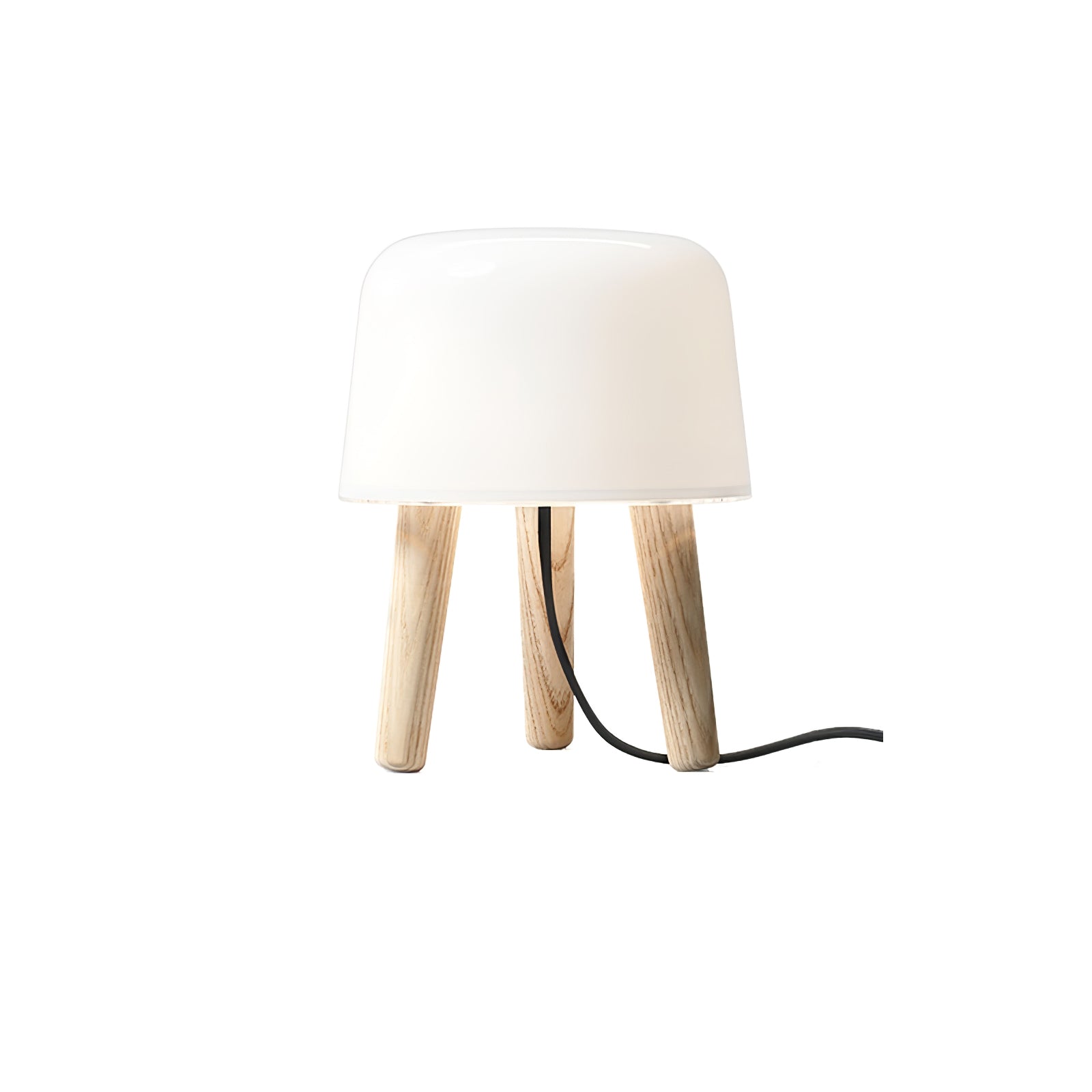 Modern LED Milk Table Lamp - Soft White Night Light for Bedroom, Nursery, Living Room - Stylish & Energy-Efficient Home Decor Lighting