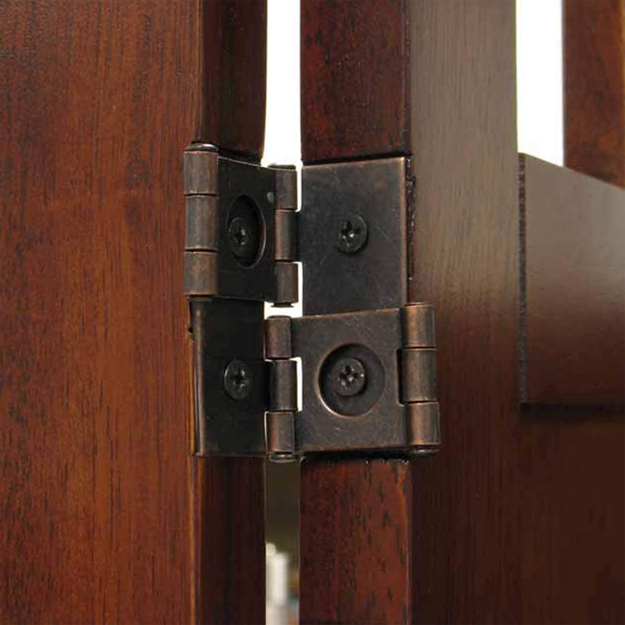 Winsome Wood William Storage Organizer, Antique Walnut Finish - Perfect for Bedroom Closet, Bathroom Shelving & Home Office Organization