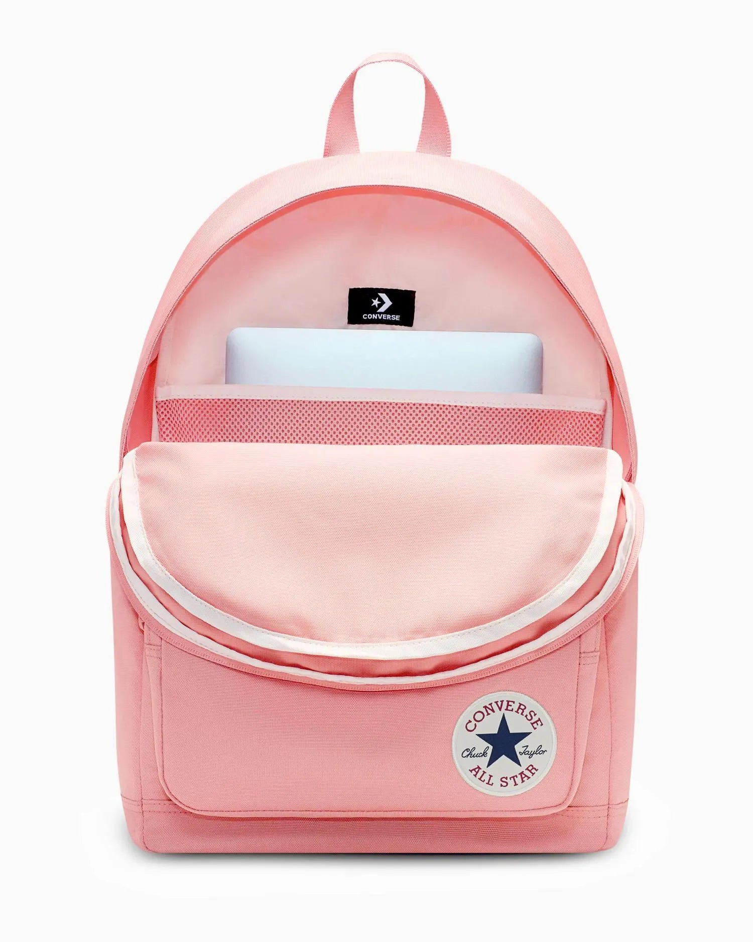 Converse GO 2 Flamingo Pink Backpack for Women & Men - Stylish School Bag, Travel Backpack, Laptop Bag for College Students & Commuters