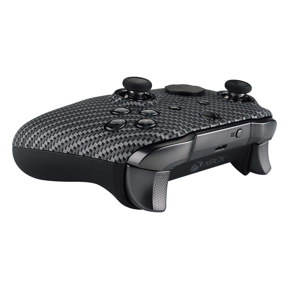 MODDEDZONE Custom Wireless Xbox ONE Elite Series 2 & PC Controller with Smart Mods - Premium FPS Gaming Controller Handcrafted in USA - Carbon Fiber Design - Perfect for Competitive Gaming & Esports Tournaments