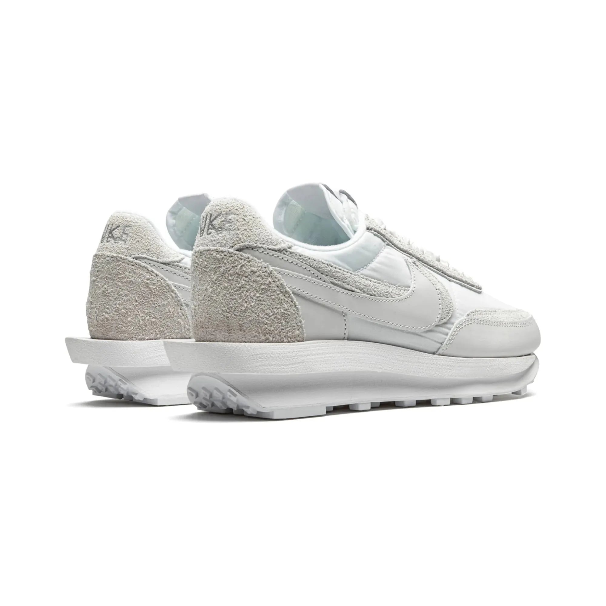 Nike LD Waffle Sacai White Nylon Sneakers - Men's & Women's Fashion Running Shoes for Casual Wear & Street Style