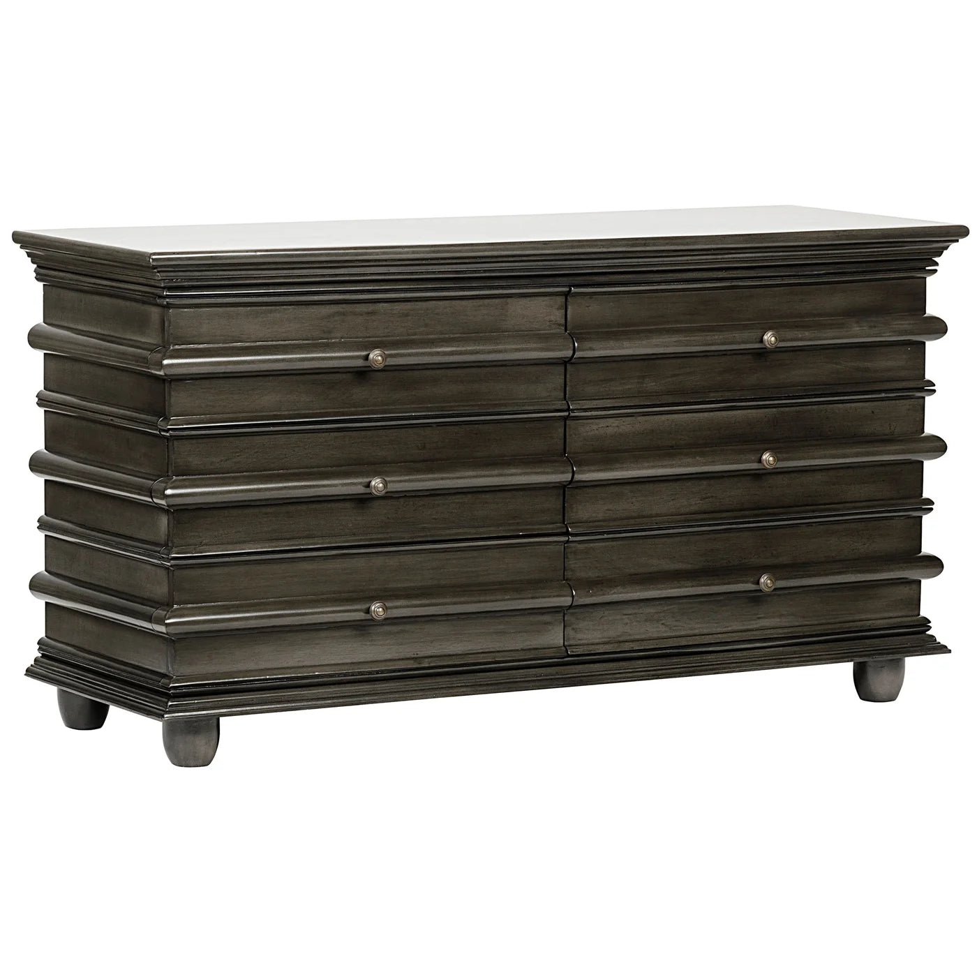 6 Drawer DWR Rib Dresser 61