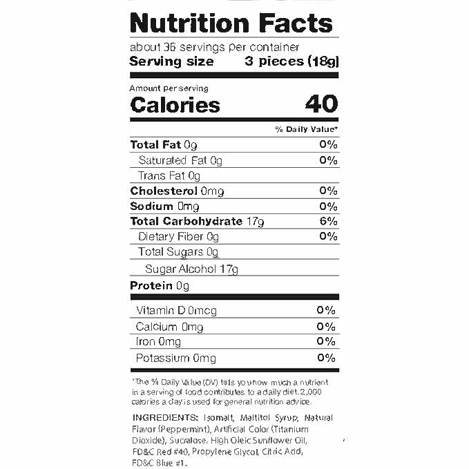 Sugar Free Peppermint Starlight Hard Candy - Keto Friendly, Gluten Free, Diabetic Safe - 1.5 lbs Individually Wrapped Mints - Refreshing Breath Freshener for Office, Travel & After Meals (24 oz)