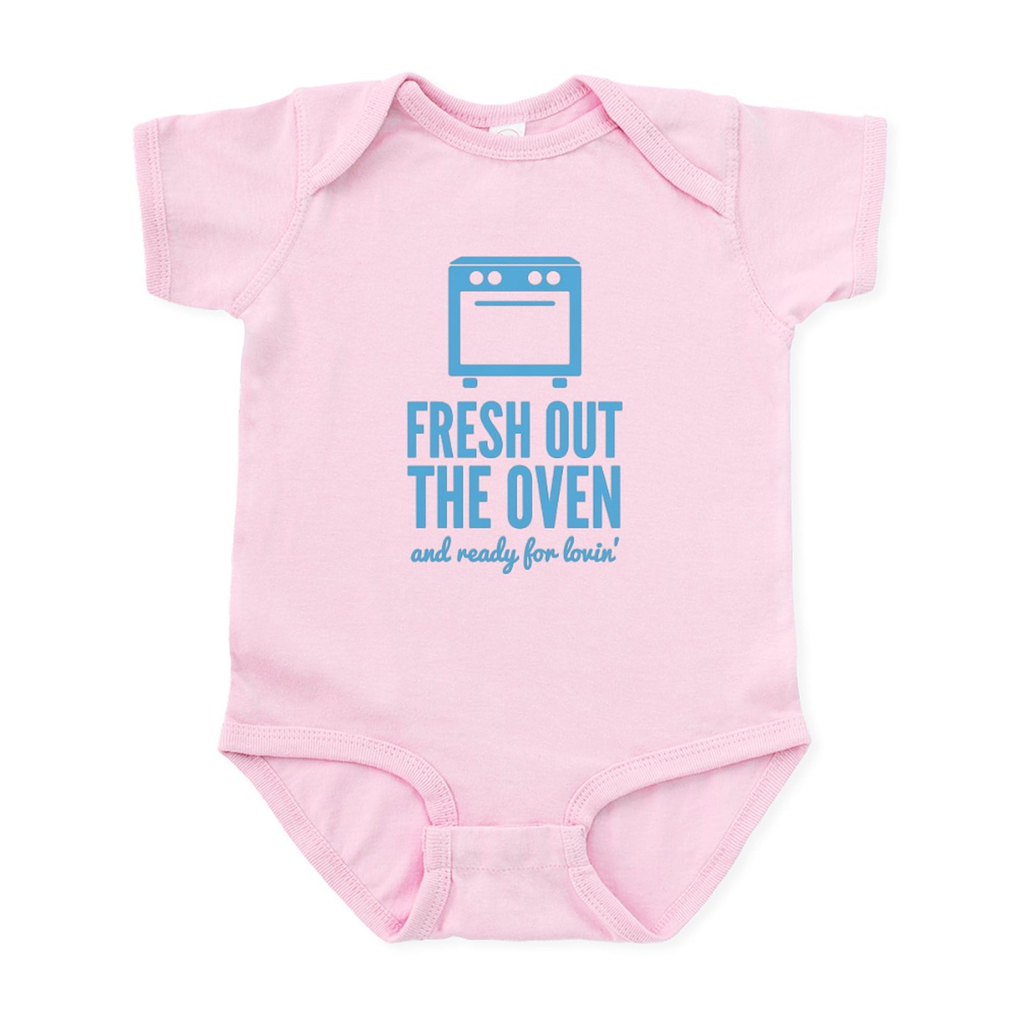 Fresh Out The Oven Infant Bodysuit - Cute Baby Romper Onesie for Newborns & Infants | Perfect for Baking-Themed Photoshoots & Family Gatherings