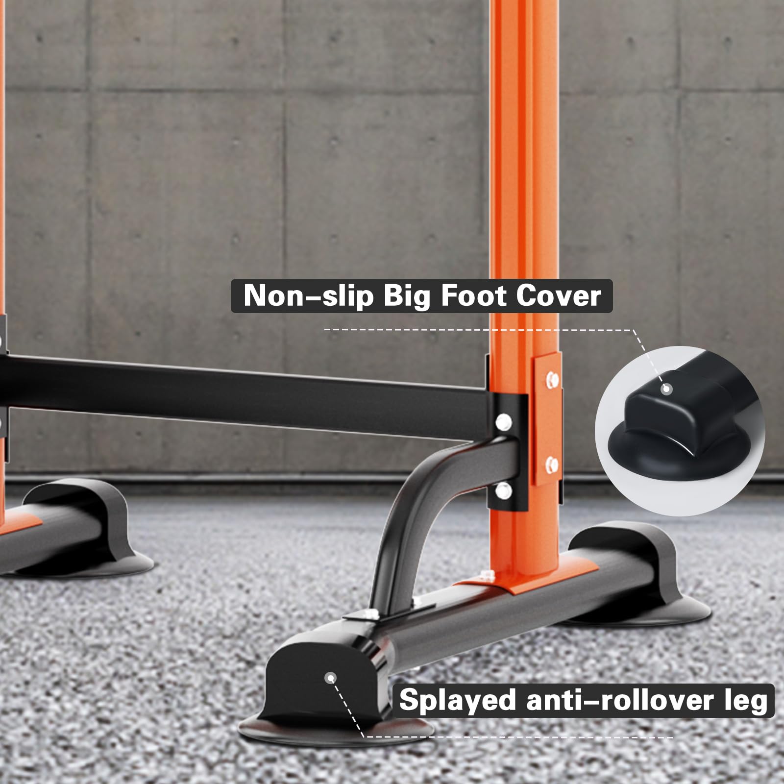 Soges Power Tower Pull Up Bar Station - Adjustable Free Standing Dip Station for Home Gym, Strength Training & Fitness Workout Equipment - Perfect for Home Exercise, Muscle Building & Full Body Workouts
