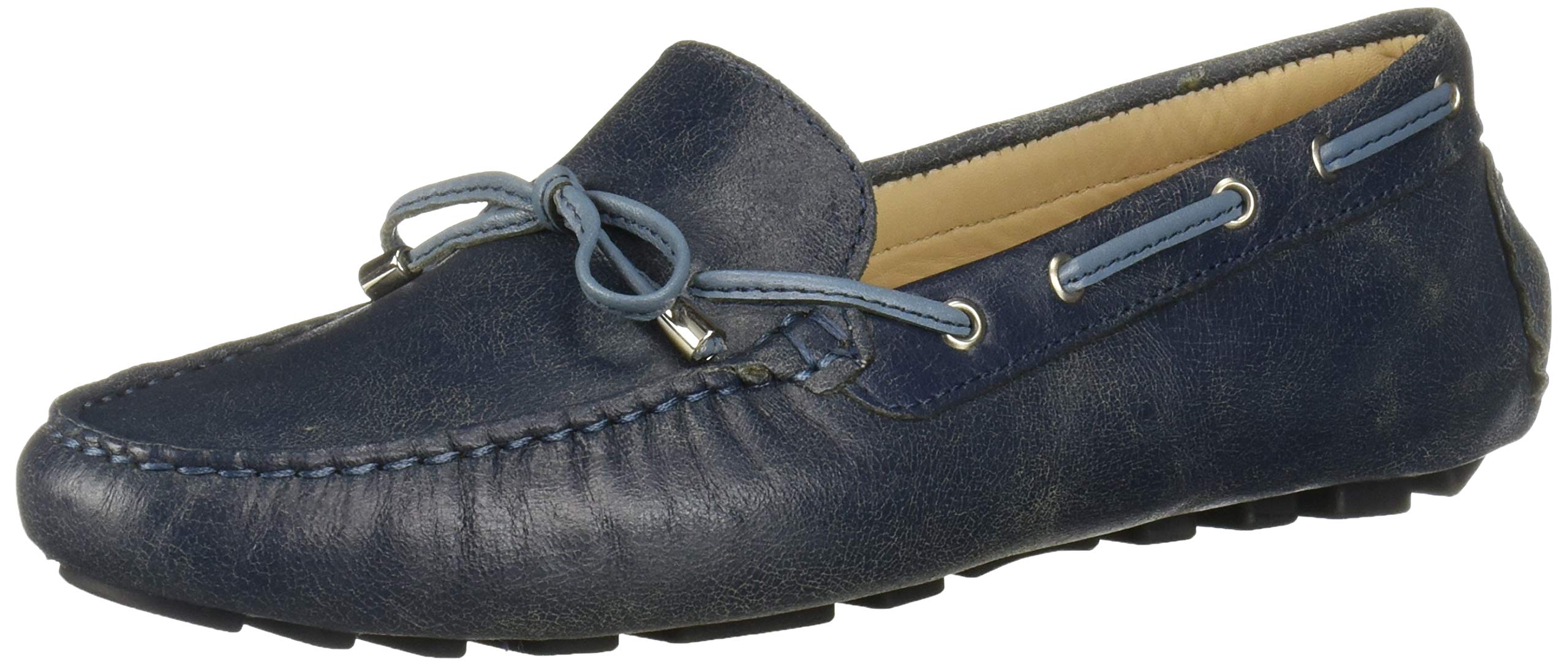 Driver Club USA Women's Genuine Leather Loafers - Handcrafted in Brazil - Comfortable Nantucket Style Slip-On Shoes for Work, Travel & Casual Outings