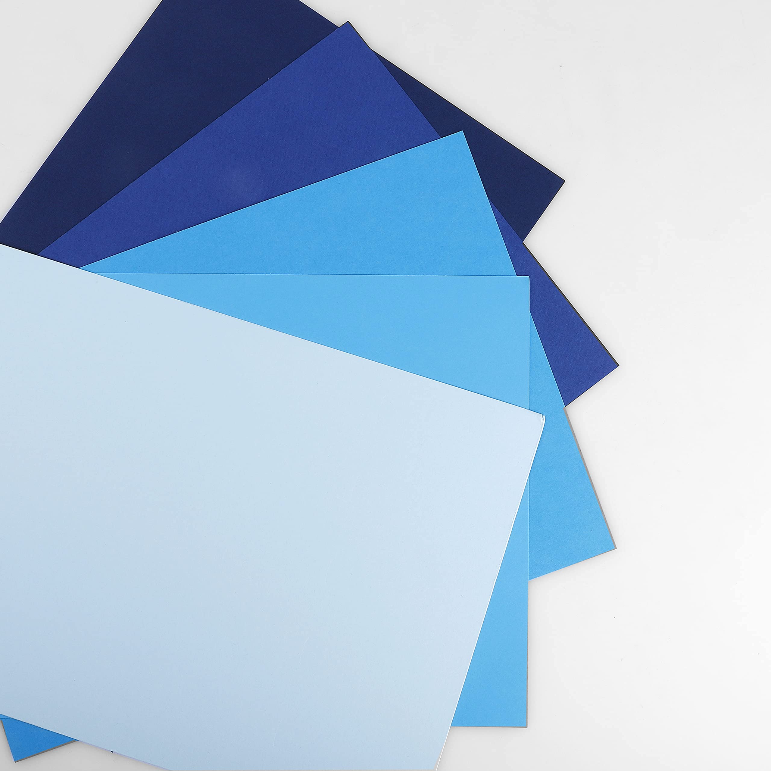Premium Blue Navy Cardstock Paper - 50 Sheets, 8.5
